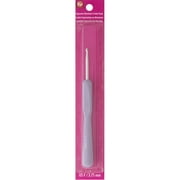 Simplicity Boye Tapered Throat Anodized Aluminum Crochet Hook, US Size F Purple